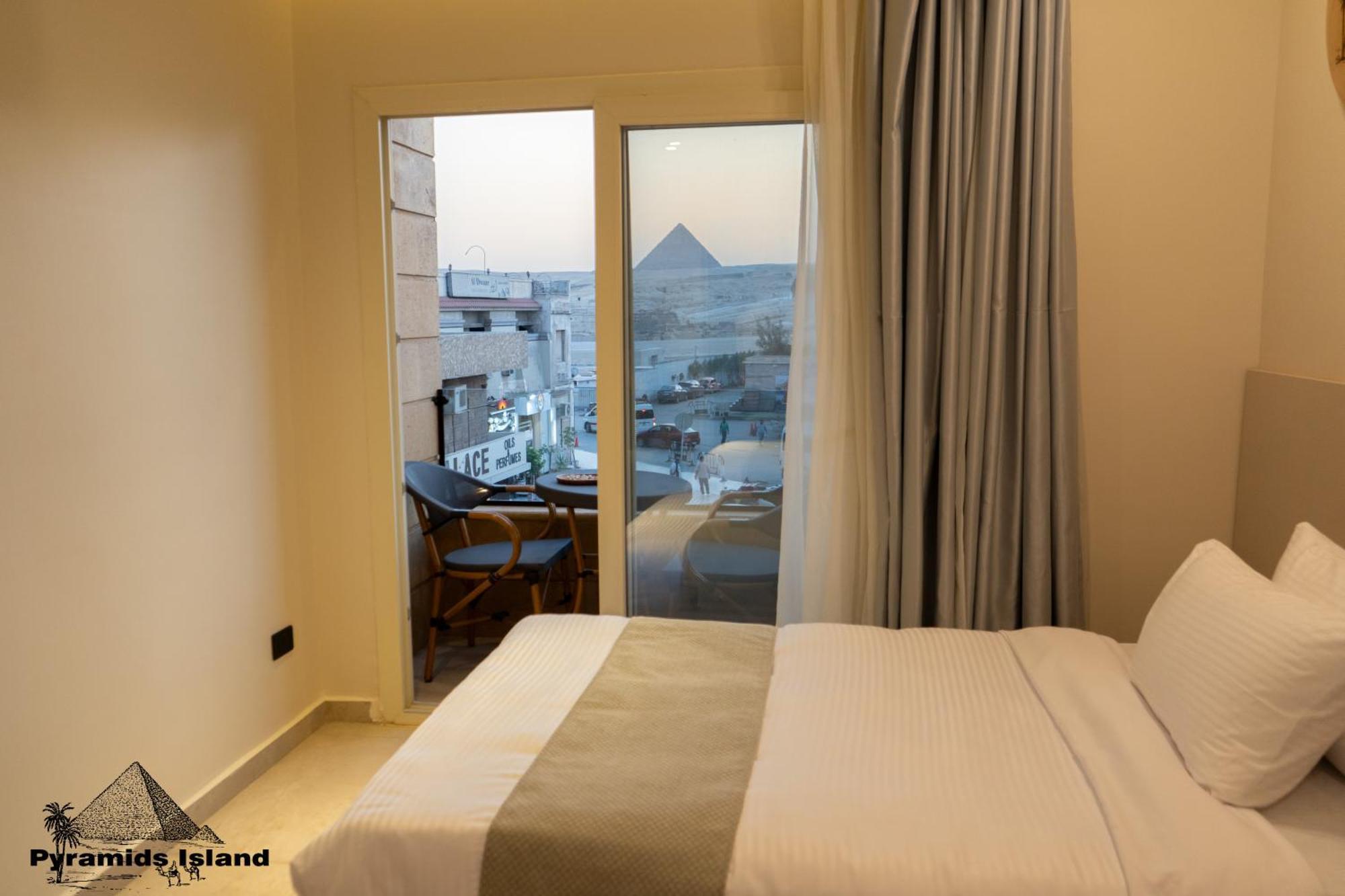 Bed and Breakfast Pyramids Island Kafret el-Gabal Exteriér fotografie
