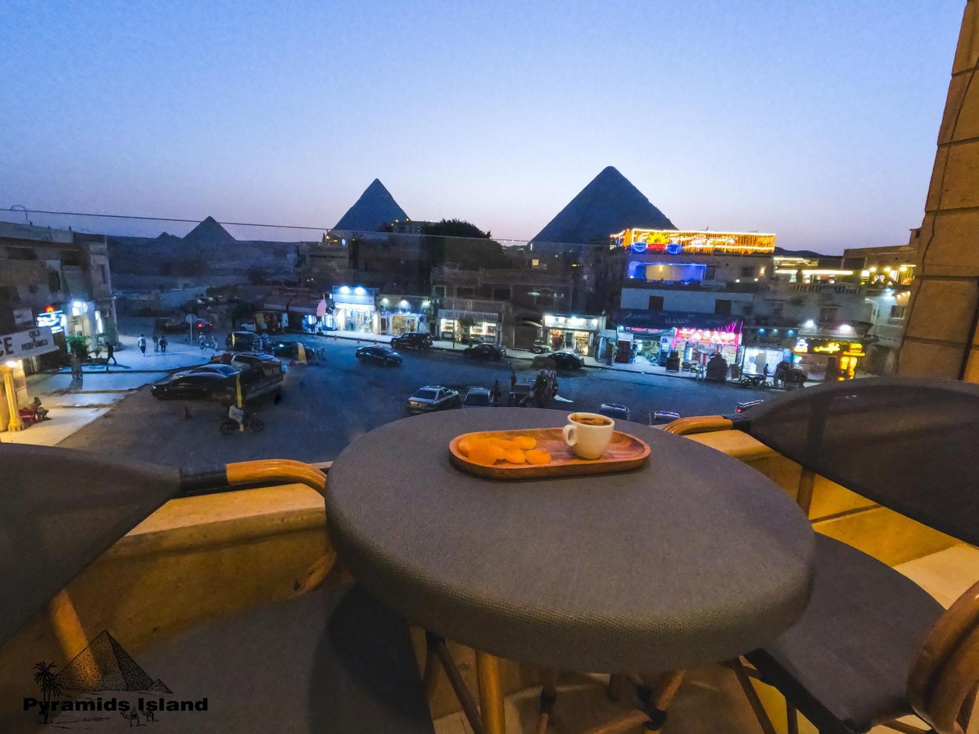 Bed and Breakfast Pyramids Island Kafret el-Gabal Exteriér fotografie