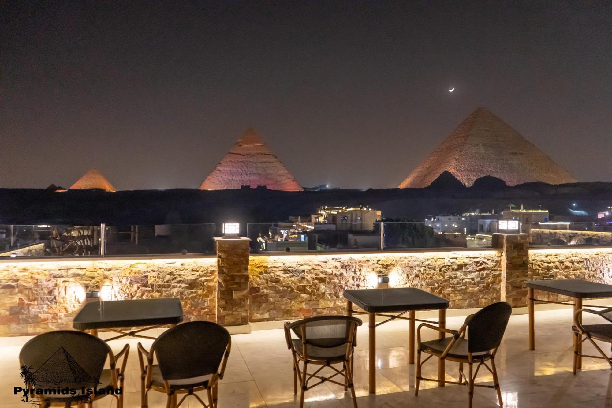 Bed and Breakfast Pyramids Island Kafret el-Gabal Exteriér fotografie