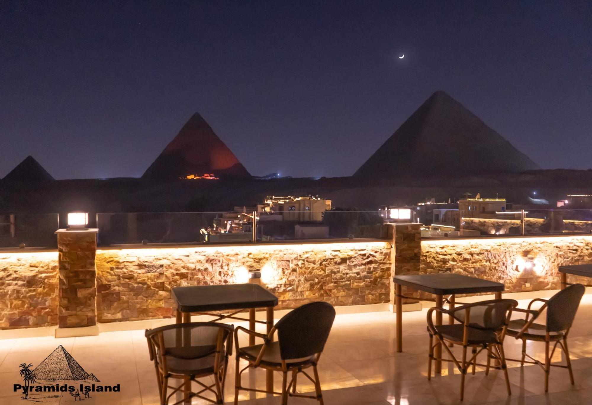 Bed and Breakfast Pyramids Island Kafret el-Gabal Exteriér fotografie