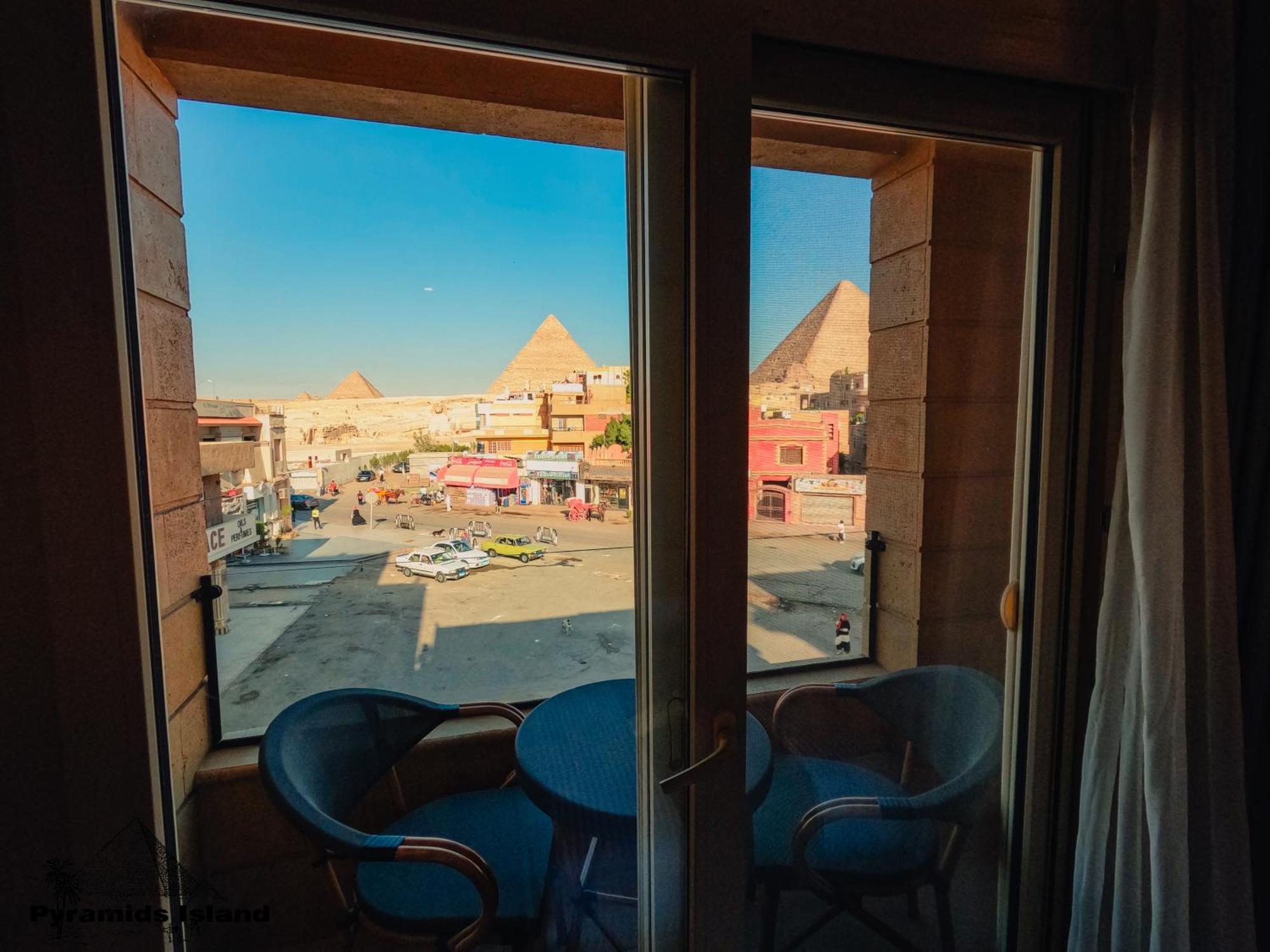 Bed and Breakfast Pyramids Island Kafret el-Gabal Exteriér fotografie