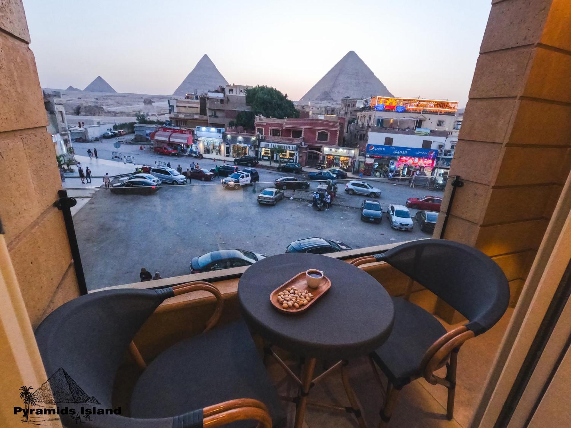 Bed and Breakfast Pyramids Island Kafret el-Gabal Exteriér fotografie