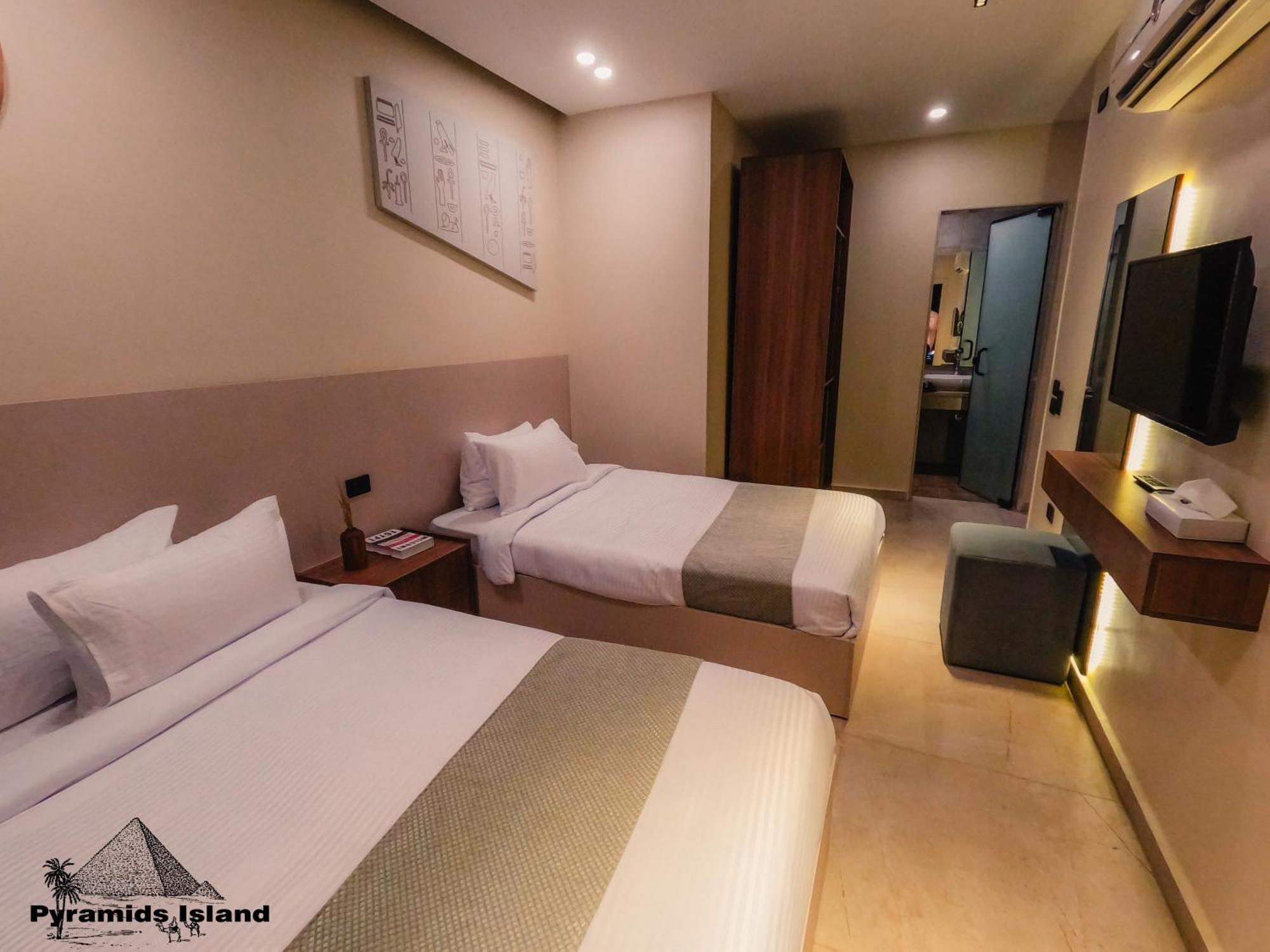 Bed and Breakfast Pyramids Island Kafret el-Gabal Exteriér fotografie