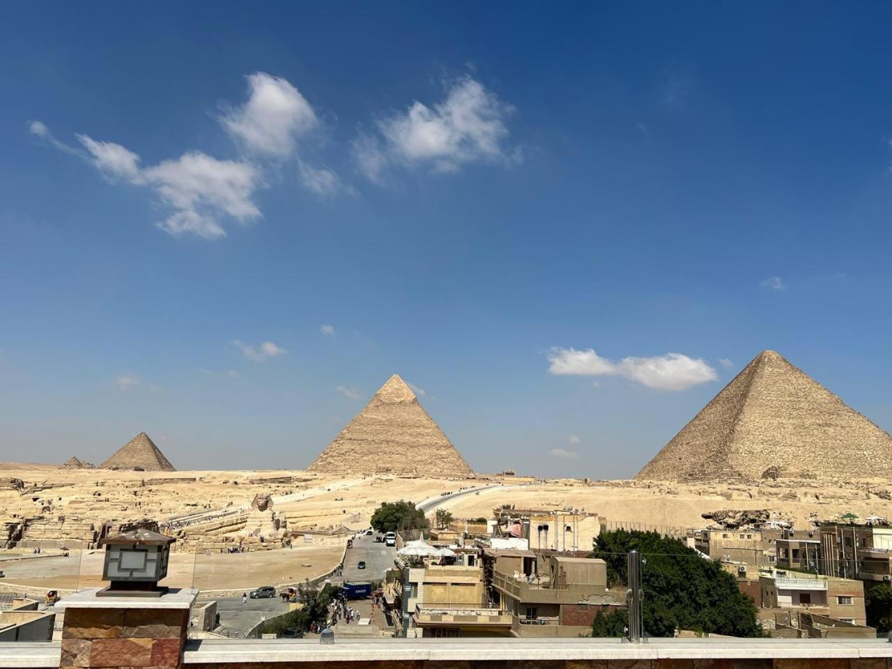 Bed and Breakfast Pyramids Island Kafret el-Gabal Exteriér fotografie